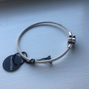 Pandora Silver Snowflake Clasp Bracelet